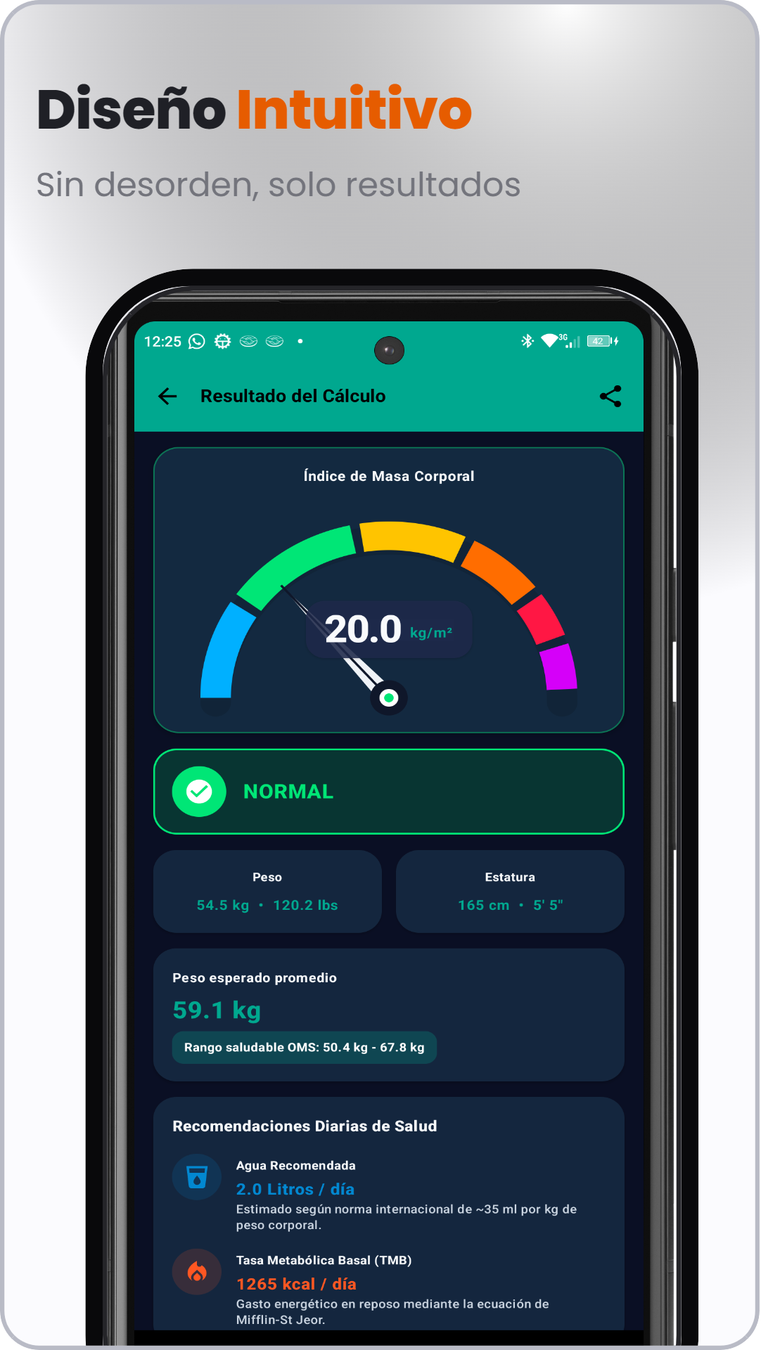 Captura de Family BMI: Calculadora IMC